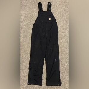 Carhartt Men’s Storm Defender Loose Fit Heavyweight Bib Overall Size L Regular